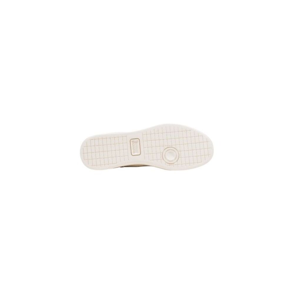 Lacoste White Leather Low Top Men's Sneakers - Picture 5 of 5